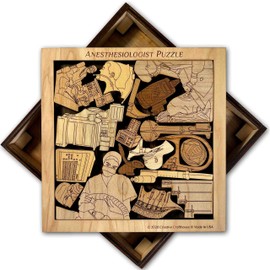 The Anesthesiologist Puzzle - Gift Idea for Doctors - Personalize with a Name or Message