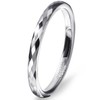 lapisia Men’s Tungsten Ring, Engravable, Hypoallergenic, Pairing, Wedding Band, Multi-Faceted