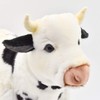 HANSA Toy 4775 Cow Black/White Standing 38 cm