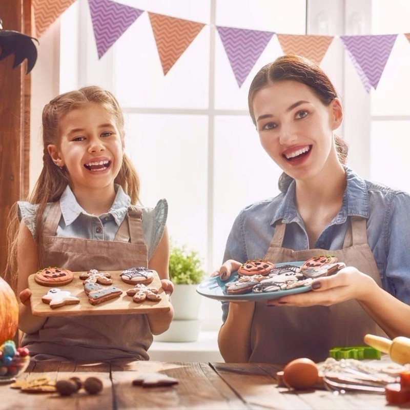 Thanksgiving Cookie Cutters 8PCS Fall Leaves Cookie Cutter Set Turkey,