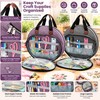 Embroidery Storage Bag for Sewing Supplies – Multi-Pocket Foldable Craft