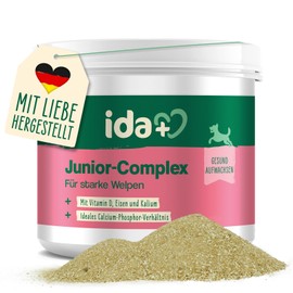 ida+ - Junior Complex 400g - Vitamins & Minerals for Puppies - Health Products for Dogs for Ideal Growth of Puppies - Dietary Supplement Dog - Minerals for Dogs