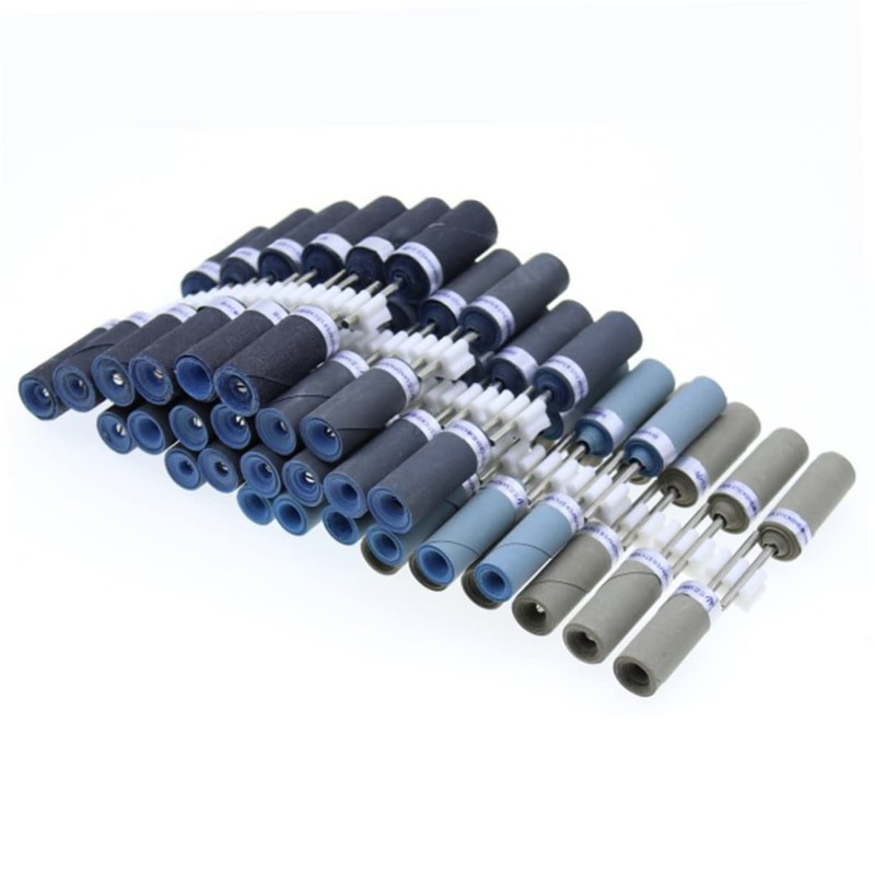 FUNOMOCYA Jewelry Polishing Tools 10pcs Sandpaper .35mm 800 Grit Sanding