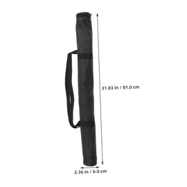 Abaodam Baseball Bat Bag Strap Monopod Carrier for Bats Durable Oxford Cloth Design with Multiple Pockets for Gear Accessories Versatile Handheld Backpack Use