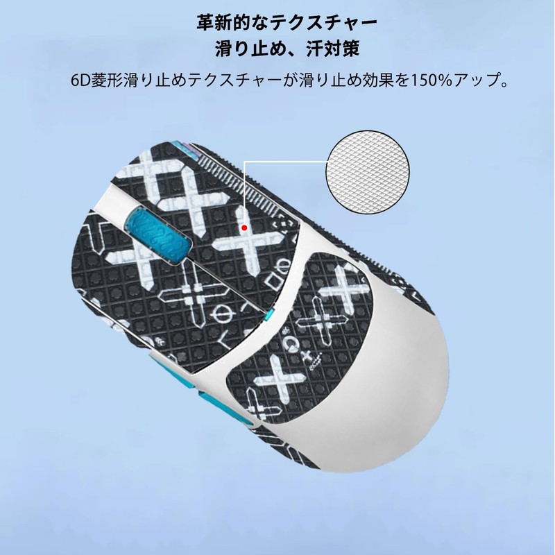 Lamzu Atlantis Mini Pro Mouse Grip Tape [NOUKAJU] Lamzu Atlantis