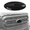 BESTAOO 9.5 Inch Front Grille Rear Tailgate Emblem Compatible with