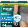 Depend Fit-Flex - Ropa interior de incontinencia para adultos, desechable,
