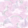 I Believe in Unicorns Wallpaper - Pink