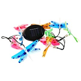 Illuminess 42000005s Fibre Optic Dragonfly String Lights (10 Pieces)