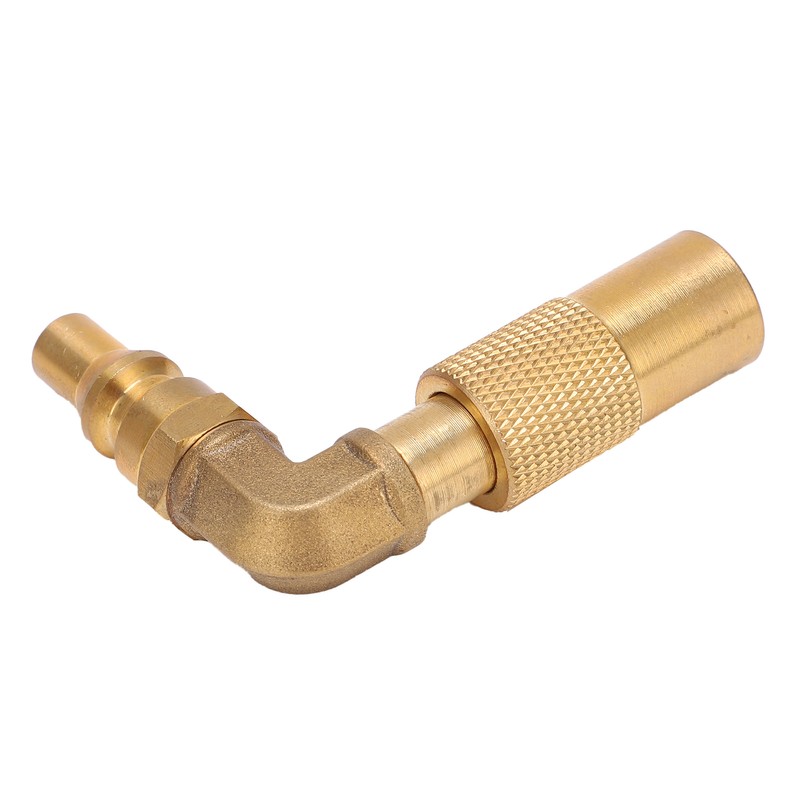 Propane Refill Adapter 9/16 to 1/4 Compact Connection Good Sealing