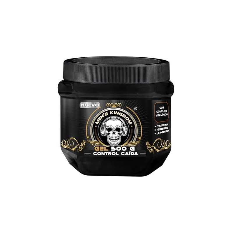 Men's Kingdom Gel Control Caída 500 g