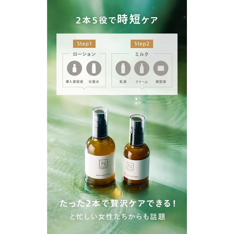 N Organic Basic Lotion (Approx. 4 Month Supply), Balancing Lotion,