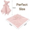 BEILIMU Baby Security Blanket, Soft Pig Lovey Blanket, Baby Snuggle