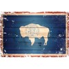 CafePress Wyoming State Flag Square Sticker 3 X 3 Square