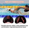 UYGTHI Finger Paddle Elite Handpaddel Für Schwimmer 2 Stück, Schwimmhilfe