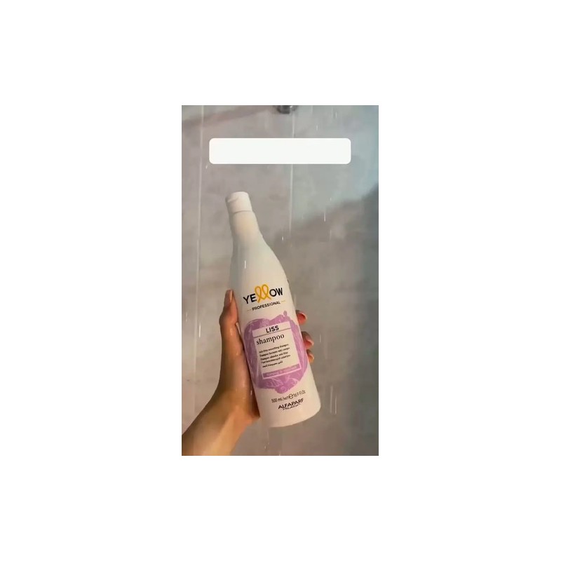 Shampoo Yellow Liss Antifrizz 500 ml Anti-Frizz Smoothing Shampoo