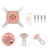 KOMBIUDA Appearance Water-Cooled CPU Water Block Laptop Cooling CPU Cooler