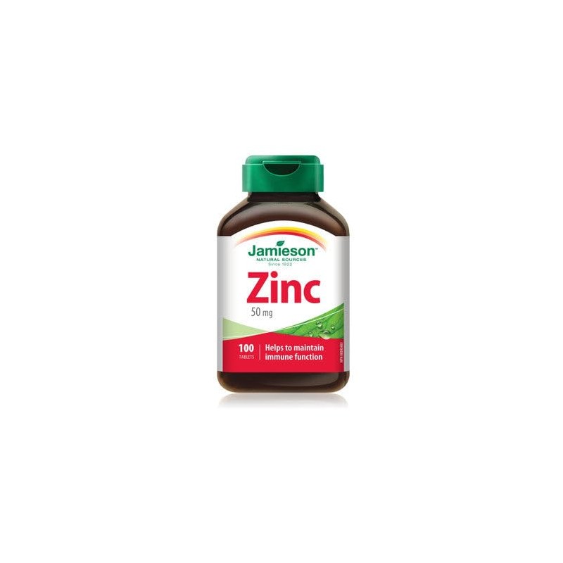 Jamieson Jamieson Laboratories Zinc 50 Mg, 100 Count (Pack of