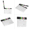 Professional Studio Camera Photography Video Acrylic Clapboard Dry Erase Director