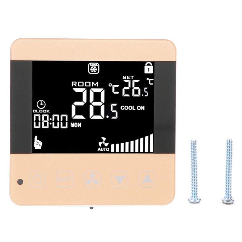 Room Thermostat, AC 200-240 V Smart WiFi Thermostat for Gas
