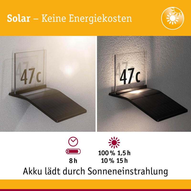 Paulmann House Number Light