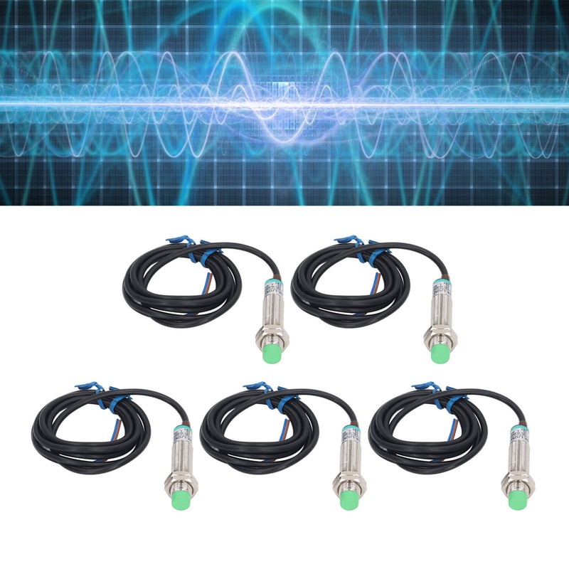 5PCS 2 Wire NO Proximity Switch Distance Detection Approach Sensor