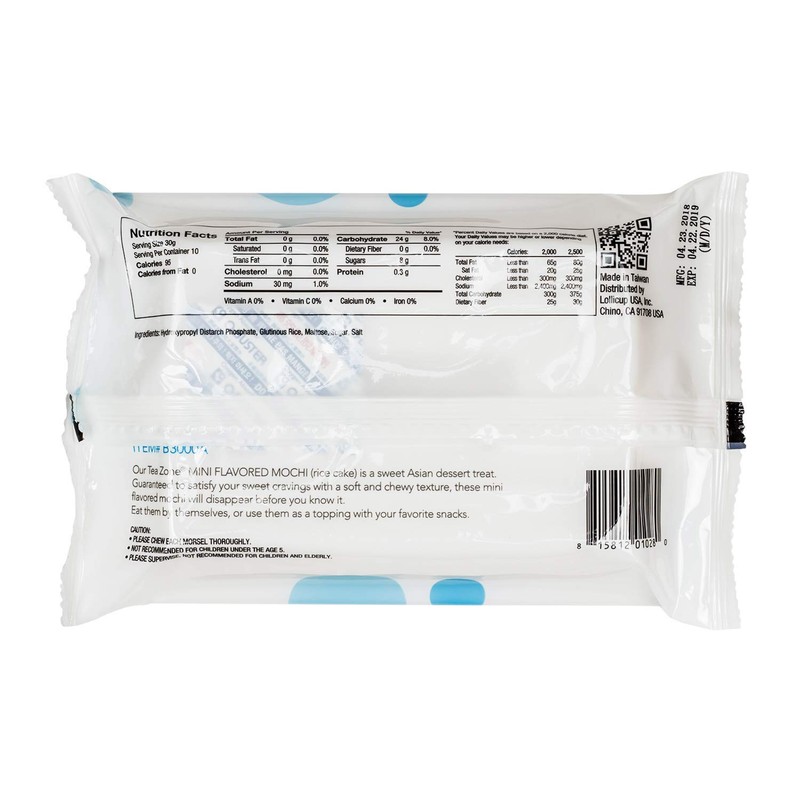 Tea Zone 10.6 oz Original Mini Mochi, 25 Count