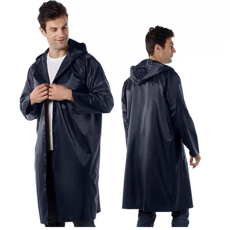 Azarxis Raincoat, Rain Poncho, Men's, Women's, Bicycle, Multi-functional, 3-Way Rainwear/Tarp/Ground