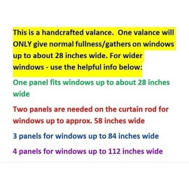 "Handmade" Religious Christian Valance Bible Scripture Jesus King of Kings Church Curtain