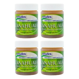 Pack 4 Pomadas De Canahuala Frasco De 40g Herbal