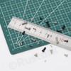 Rustark 1200Pcs 24 Sizes Black Phillips Pan Head Machine Screws