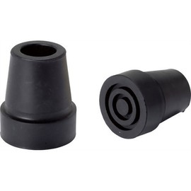 Makita DD-19BK Cane Tip Replacement Rubber, 0.7 inches (19 mm), Black, 1 Piece