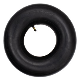 QsEzDo 15x6.00-6 6.00-6 Inner Tube with TR87 Bent Valve Stem, work for Barrow Sack Truck Trolley Spare Wheel,and more (15x6.00-6 TR87)