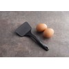 Shimomura Kogyo Verdun Black VB-207 Nylon Tamagoyaki Turner, Antibacterial, Dishwasher