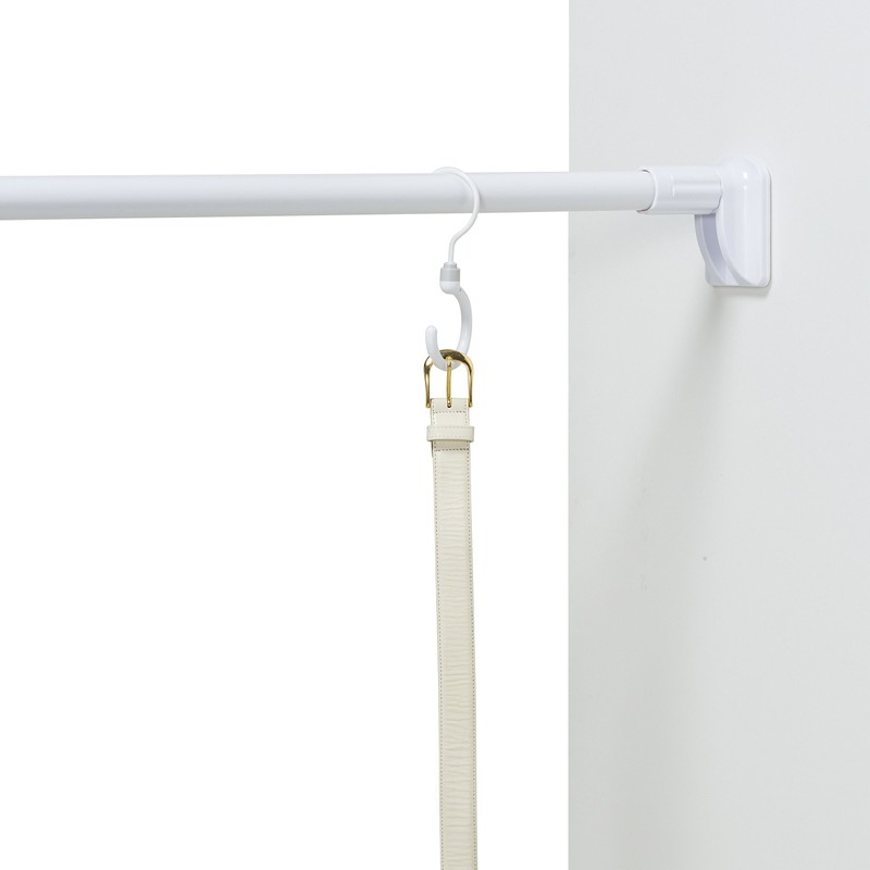 Sekisui Resin Hook, White, 5.9 inches (15 cm) F-15