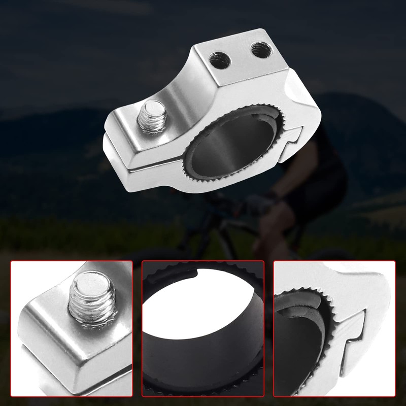 Biqing 1PC Motorcycle Spotlight Mount Bracket,Multifunctional Motorcycle Fog Light Tube