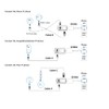 Yealink EHS60 - Adaptador de auriculares inalámbricos (WH62/WH63) para teléfonos