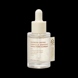 Heave Blue Salmon Caring Centella Ampoule 30ml / 살몬 케어링 센텔라 앰플 30ml