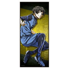 [azumaker] Anime "Blue Rock" Character Large Towel D with Can Badge
