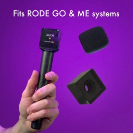 Macro Craft Handheld Interview Mic & Flag Adapter - RODE Wireless PRO, GO, GO II Microphones