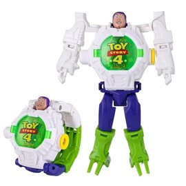 FASHION YO Superhero Robert Watch with 24 Super Projection Cartoon Hero Figurines Princess, Electronic Watch for Boys Girls Projector 3D Watch (Buzz)