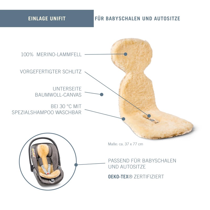 Fellhof 10407 Unifit, Car Seats And Infant