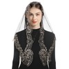 Bozidol Church Mantilla Catholic Veil: Holy Spirit Cross Dove Embroidered