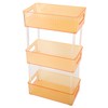 Acrylic Bathroom Storage Rack 3 Tiers Bathroom Counter Organizer Countertop