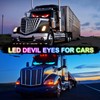 52.4 x 7.6 Inch Large Devil Eyes Light for Windshield,