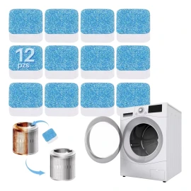 Veraly Pastillas/ Tabletas Limpieza Profunda De Lavadoras 12pzs F