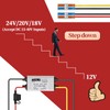 24V to 12V Converter with Wire Terminal Block, More Safe