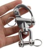 Swivel Shackle, 2PCS 87mm Stainless Steel Quick Release Snap Shackle,