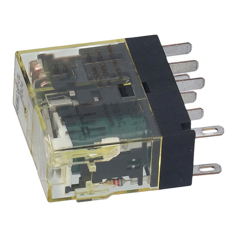 10Pcs Power Relay Miniature Thin Electronic Component 2 NO 2