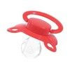 Landofgenie Adult Size Dummy Large Teat Shield Dummy Red